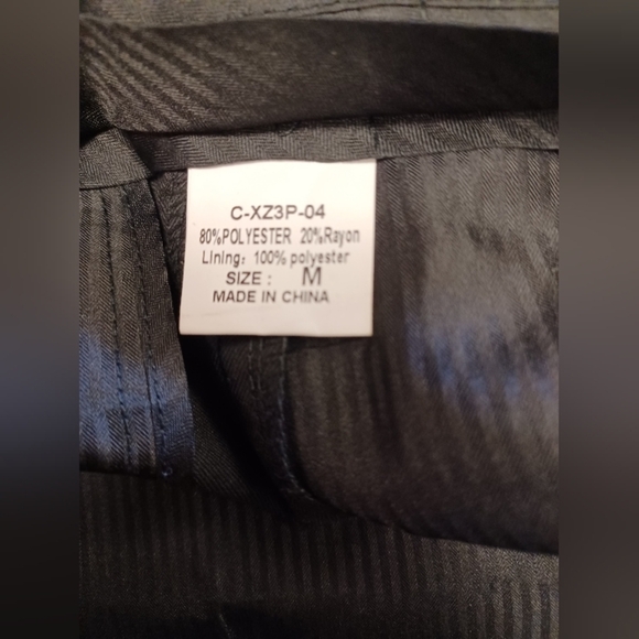 Mage Male Blue Velet Three Piece Suit NWT Size Medium - Picture 14 of 14